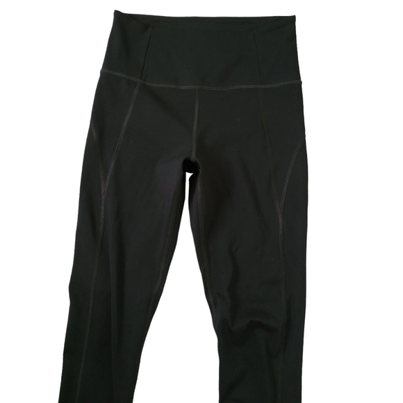 Girlfriend Collective Black High Waisted Compressive Leggings Size Small - Picture 6 of 9